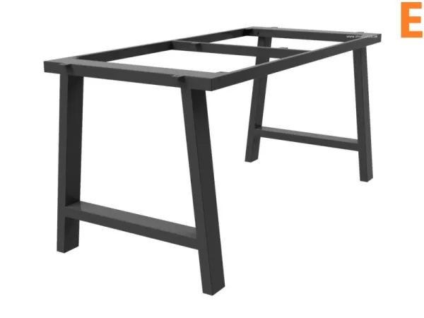 The Kobocrete Axminister Polished Concrete Outdoor Table Frame