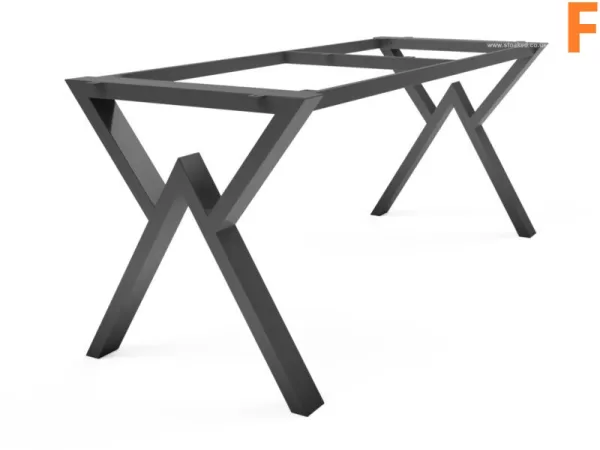 The Kobocrete Axminister Polished Concrete Outdoor Table Frame