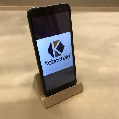 Polished Concrete Mobile Phone Holder Stand Unit | Kobocrete