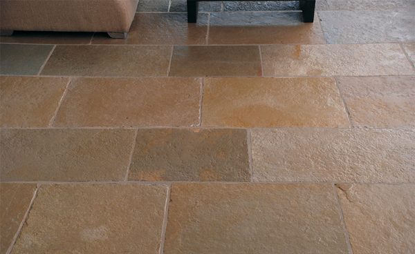 Strata Stone Tulliers Tumbled Limestone Stone Tile Slab - 840mm | Kobocrete