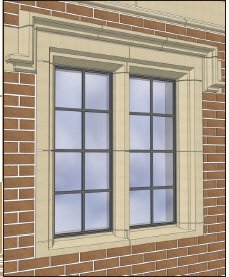 Style 2 - Cast Stone Window Surround | Kobocrete