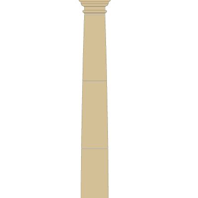 Tuscan Cast Stone Column CM20-CM40 | Kobocrete