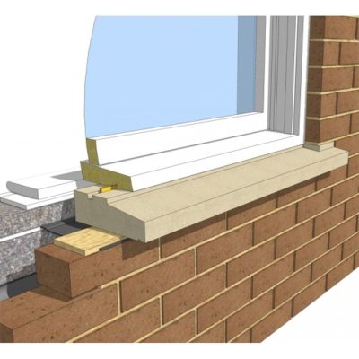 One Brick Sill - Stooled 200mm width window cill | Kobocrete
