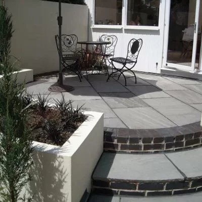 Strata Kendal Grey Sandstone Paving Slabs 23.10m2 - Mixed Sized Patio Pack